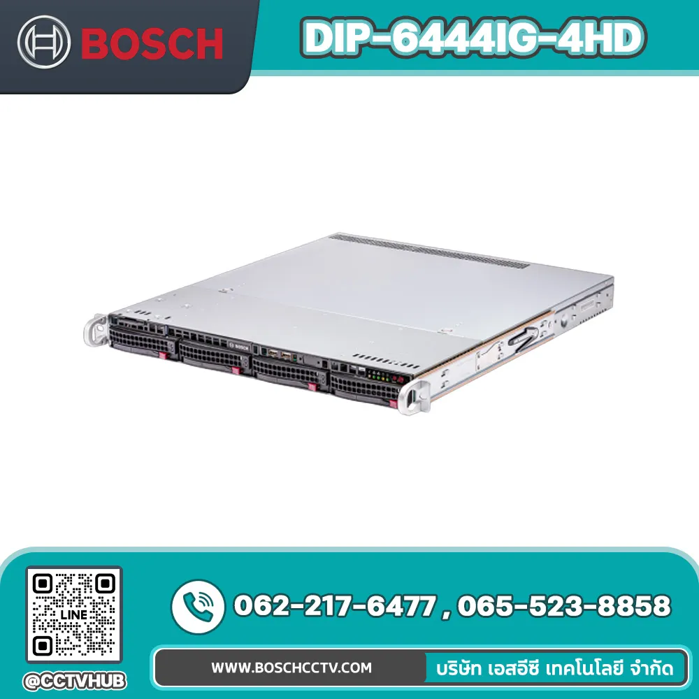 Accessories BOSCH รุ่น DIP-6444IG-4HD Management appliance 1U 4x4TB