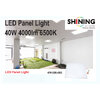 โคมไฟ LED Panel 40W 60x60cm SHINING BY TOSHIBA