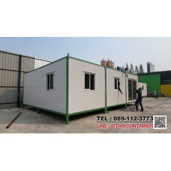 ตู้ออฟฟิต ผนัง สำเร็จรูป ฉนวนสำเร็จรูป ขนาด 3x6x2.5 ม.