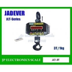 เครื่องชั่งแขวน3000กิโลกรัม เครื่องชั่งแขวนดิจิตอล3000kg เครื่องชั่งดิจิตอลแบบแขวน3000กิโลกรัม เครื่องชั่งแขวน3000kg เครื่องชั่งแขวนพร้อมรีโมทคอนโทรล3000กิโลกรัม ตาชั่งแขวน3000kg ละเอียด1กิโลกรัม เครื่องชั่งแขวน JADEVER รุ่น JLT-3000 (ผ่านการตรวจรับรอง)