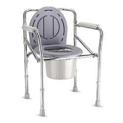 เก้าอี้นั่งถ่าย JUMAO Folding Commode Chair รุ่น JM894