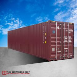 ตู้คอนเทนเนอร์ขนาด40ฟุต High cube (สูงพิเศษ) เกรดส่งออก