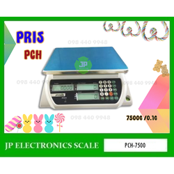 เครื่องชั่งนับชิ้นงาน7.5kg เครื่องชั่งนับจำนวน 7.5kg เครื่องชั่งดิจิตอล 7.5kg ตาชั่งดิจิตอล7.5kg เครื่องชั่งน้ำหนักดิจิตอล 7.5กิโลกรัม เครื่องชั่งดิจิตอล7.5กิโลกรัม ตาชั่ง7.5กิโลกรัม ความละเอียด0.1g ยี่ห้อPRIS รุ่น PCH-7500 ขนาดถาดชั่ง 220 *280mm.
