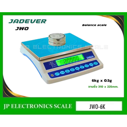 เครื่องชั่งดิจิตอล 6kg ตาชั่งดิจิตอล6kg เครื่องชั่งน้ำหนักดิจิตอล 6กิโลกรัม เครื่องชั่งดิจิตอล6กิโล ตาชั่ง6กิโล ความละเอียด 0.5g ยี่ห้อ JADEVER รุ่น JWO-6K ขนาดถาดชั่ง 310 x 225 mm.