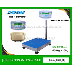 เครื่องชั่งวางพื้น600kg เครื่องชั่งดิจิตอล600kg เครื่องชั่งตั้งพื้น600kg เครื่องชั่งคุณภาพ600กิโลกรัม เครื่องชั่งน้ำหนัก600kg ตาชั่ง 600กิโลกรัม กิโลดิจิตอล600kg เครื่องชั่ง600kg ละเอียด100g ยี่ห้อ ADAM รุ่น GK-600K ขนาดแท่นชั่ง 80*80cm.