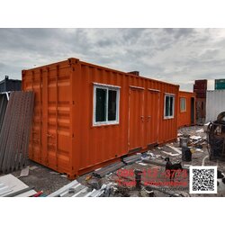 ตู้คอนเทนเนอร์ เหล็กแท้ เกรดส่งออก สำนักงานกั้น 2 ห้อง