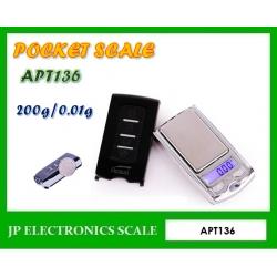 เครื่องชั่งดิจิตอล 200g ตาชั่งดิจิตอล200g เครื่องชั่งดิจิตอล200กรัม ตาชั่ง200กรัม ความละเอียด0.01g เครื่องชั่งดิจิตอล200g*0.01g ยี่ห้อ APT136 รุ่น APT136 ขนาดเท่ากล่องไม้ขีดไฟ บางเฉียบพกพาง่าย