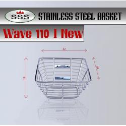 ตะกร้าสแตนเลสใบเล็ก รุ่น Wave110i NEW - LED 2021