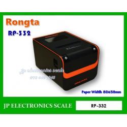 เครื่องพิมพ์ใบเสร็จ เครื่องพิมพ์สลิป เครื่องพิมพ์เทอมอล ขนาด 80มม เชื่อมต่อ USB Serial Thermal printer 80mm. ยี่ห้อ Rongta รุ่น RP332