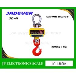 เครื่องชั่งแขวน3000kg เครื่องชั่งแขวนดิจิตอล3000กิโลกรัม เครื่องชั่งดิจิตอลแบบแขวน3000kg เครื่องชั่งแขวน3000กิโล เครื่องชั่งแขวนพร้อมรีโมทคอนโทรล3000kg ตาชั่งแขวน3000kg ละเอียด1kg เครื่องชั่งแขวน JADEVER รุ่น JC-II-3000 (ผ่านตรวจรับรอง กรมชั่ง ตวง วัด)