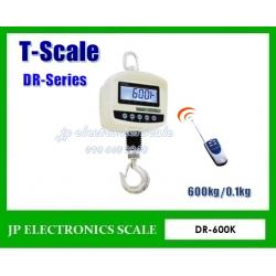 เครื่องชั่งแขวน600กิโลกรัม เครื่องชั่งแขวนดิจิตอล600kg เครื่องชั่งดิจิตอลแบบแขวน600กิโลกรัม เครื่องชั่งแขวน600kg เครื่องชั่งเครน600กิโลกรัม ตาชั่งแขวน600กิโลกรัม ละเอียด0.1กิโลกรัม เครื่องชั่งแขวน ยี่ห้อ T-SCALE รุ่น DR-600K