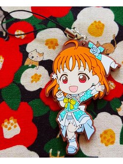 พวงกุญแจ ทาคามิ จิกะ Chika Takami Love Live Sunshine All star Aqours Size : 7.5 cm