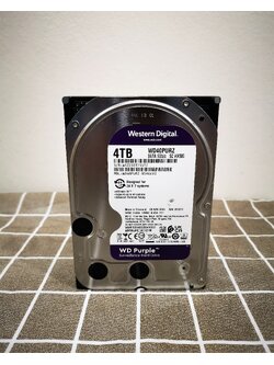 HDD WD Purple CCTV 4TB (5400RPM, 64MB, SATA-3)