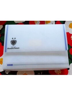 กล่อง ใส่ การ์ด นามบัตร ใส่ของ พกพา WCCF จากญี่ปุ่น World Club Champion Football ฟุตบอล Size : 10 x 7.5 cm