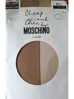 ถุงน่อง MOSCHINO CALZE Size : M-L COL. 26 4953052 85-98 ความสูง 150-165 cm ของแท้จากญี่ปุ่น