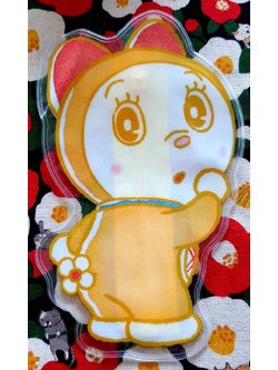 กระเป๋า ใส่ เหรียญ ใส่ของ โดเรมี Doraemi โดเรมี่ จากญี่ปุ่น Size : 15.5 x 9.5 cm