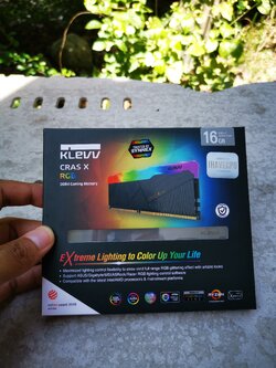 Ram KLEVV CRAS X RGB DDR4 16GB(8GBx2)/3200