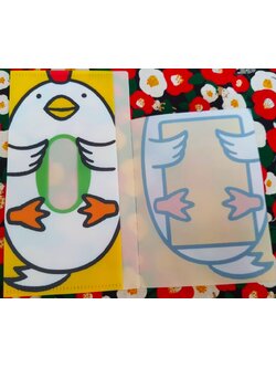 Sushiro ซูชิโระ ซองใส่ แมส ใส่หน้ากาก ใส่ทิชชู่ พกพา จากญี่ปุ่น Size : 11 x 20 cm