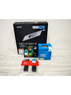 เซ็ตมัดรวม บอร์ด B760M + i5 14500 + DDR5 32GB/6000 + M.2 900 Pro 1TB