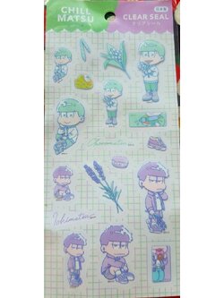 สติ๊กเกอร์ โอโซมัตซึ ซัง ทัวร์หรรษาอนิเมะซีรี่ย์ Osomatsu-san sticker ของแท้จากญี่ปุ่น MADE IN JAPAN