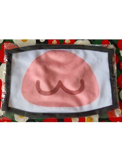 หน้ากากผ้าซักได้ใส่สบาย ลายแฟชั่นน่ารักจากญี่ปุ่น ฟรีไซส์ Size : 17 x 11.5 cm