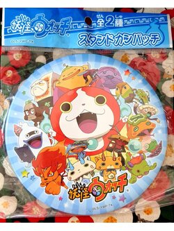 yokai watch โยไควอทช์ เข็มกลัด ป้ายตั้ง ตกแต่ง ขนาดใหญ่ จากญี่ปุ่น Size : 14 cm