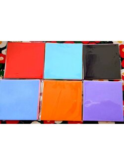 Origami paper กระดาษพับ โอริกามิ Size : 7.5 x 7.5 cm จากญี่ปุ่น 32 สี 32 แผ่น