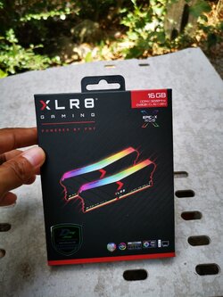 RAM PNY DDR4 16GB(2x8GB) BUS 3200MHz RGB