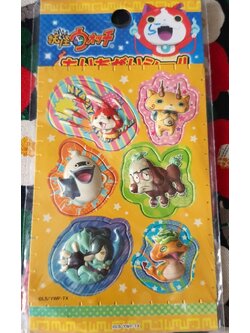 Yokai watch สติ๊กเกอร์น่ารักๆจากญี่ปุ่น น่ารักน่าใช้ น่าสะสมค่ะ