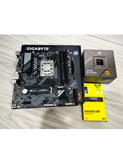 เซ็ตมัดรวม บอร์ด B650M + Ryzen 5 7600 + DDR5 32GB(16*2)/5200