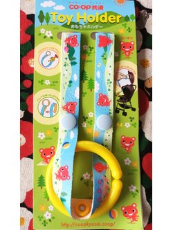 Toy Holder สายคล้องกันของเล่น จุกหลอก หล่น / สายคล้องกันหมวกหล่น กันสิ่งของต่างๆตก รับน้ำหนักได้ 1 kg ของแท้จากญี่ปุ่น Size : 31 cm