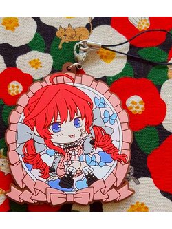 พวงกุญแจ นากาโนะ นิโนะ Nino Nakano จ้าสาวผมเป็นแฝดห้า The Quintessential Quintuplets จากญี่ปุ่น Size : 7.5 cm