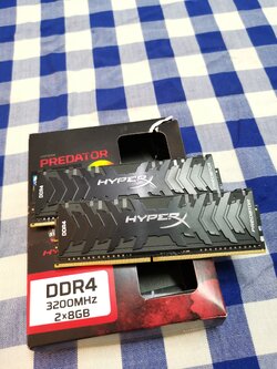 Ram HyperX PREDATOR RGB 16GB (8GBx2) DDR4/3200