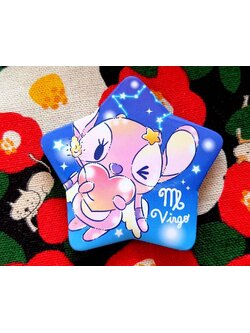 เข็มกลัด สติทช์ Stitch แองเจิล Angel Virgo จาก ดิสนีย์สโตร์ญี่ปุ่น Size : 6 cm