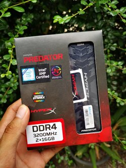 Ram HyperX PREDATOR RGB DDR4 32GB(16GBx2)/3200