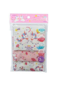 Skater Mask Antibacterial หน้ากากอนามัย Luminous Star ยูนิคอร์น สำหรับเด็กแบบซักได้ 1 แพ๊ค มี 3 ชิ้น สำหรับเด็กอายุ 3-10 ปี Size : 12 x 9 cm ใส่สบายไม่เจ็บหู ของแท้จากญี่ปุ่น