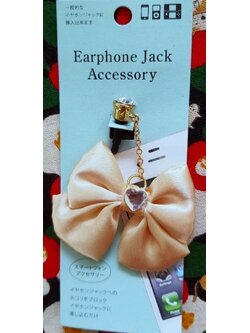 Earphone Jack Accessory ตกแต่งโทรศัพท์ น่ารักๆ จากญี่ปุ่น Size : 5.5 cm