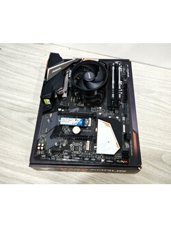 เซ็ตมัดรวม บอร์ด B450 + R5 3600 + DDR4 16GB/3200 + M.2 WD Blue 250GB