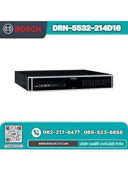 เครื่องบันทึก BOSCH รุ่น DRN-5532-214D16 Recorder 32ch 1.5U 1x4TB 16PoE DVD
