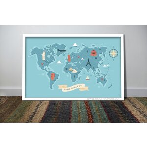 กระดานสะสมแม่เหล็กพิมพ์พื้น 80x120 MAP23