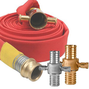 ข้อต่อและสายส่งน้ำดับเพลิง