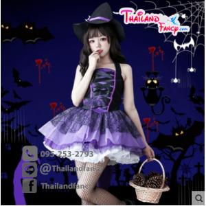 ชุดฮาโลวีน แม่มด แวมไพร์ แดร๊กคูล่า ผีดิบ ซอมบี้ เดวิล โจรสลัด