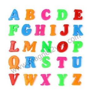 สื่อการสอน เสริมพัฒนาการ ตัวหนังสือ ENG ตัวเลขติดแม่เหล็ก