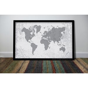 กระดานสะสมแม่เหล็กพิมพ์พื้น 80x120 MAP3