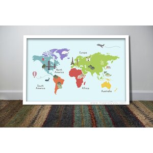 กระดานสะสมแม่เหล็กพิมพ์พื้น 80x120 MAP21