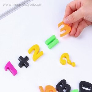 สื่อการสอน เสริมพัฒนาการ ตัวหนังสือ ENG ตัวเลขติดแม่เหล็ก