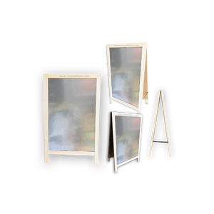 กระดานบรอนซ์ตั้งพื้น (พับได้)