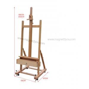 ขาตั้งอาร์ต/ขาตั้งวาดรูป มือหมุนปรับระดับ+ลิ้นชักเก็บของ