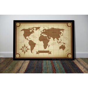 กระดานสะสมแม่เหล็กพิมพ์พื้น 80x120 MAP8