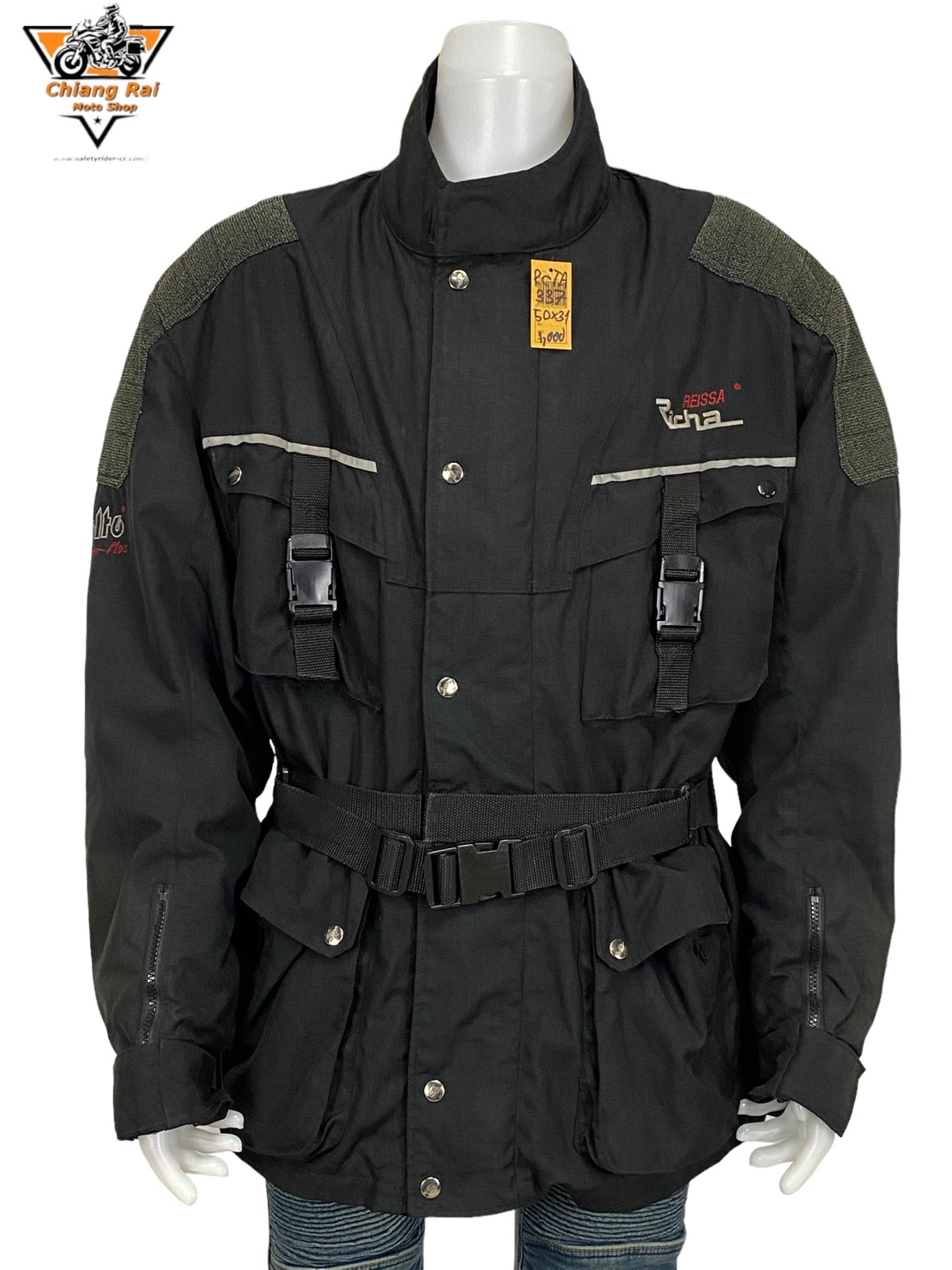 เสื้อขี่มอเตอร์ไซด์( มือสอง) RCTA 337 อก 50 " ยาว 31 "(XL)RICHA**